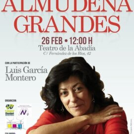 Homenaje a Almudena Grandes en Chamberí
